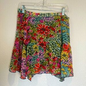 NWT Urban Outfitters Desert Floral Mini Skirt, L